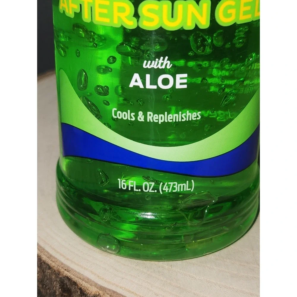 Banana Boat Soothing‎ After Sun Gel W/ Aloe Vera Gel For Burns 16 oz~NEW